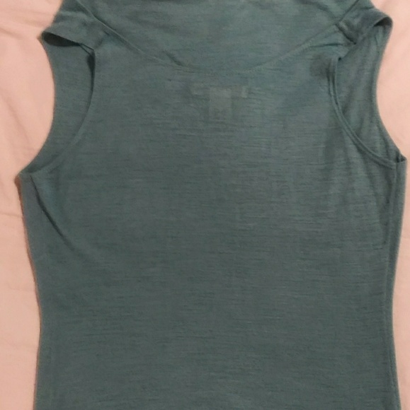 Free People turquoise sleeveless top - Picture 3 of 4
